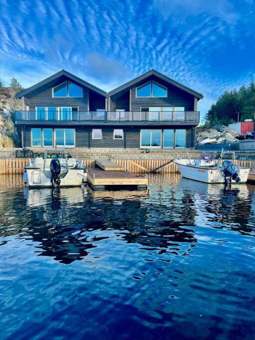 Eksklusiv Rorbu - Havblikk 1 - Batutleie Villa Bekkjarvik ภายนอก รูปภาพ