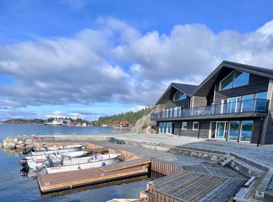 Eksklusiv Rorbu - Havblikk 1 - Batutleie Villa Bekkjarvik ภายนอก รูปภาพ