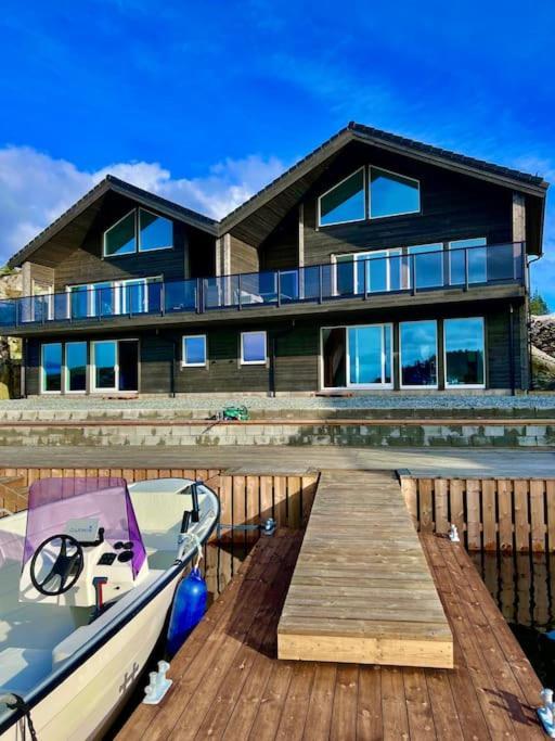 Eksklusiv Rorbu - Havblikk 1 - Batutleie Villa Bekkjarvik ภายนอก รูปภาพ